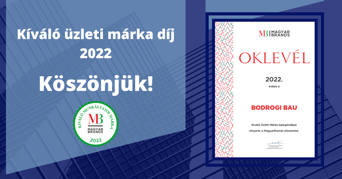Magyar Brands elismerést kaptunk