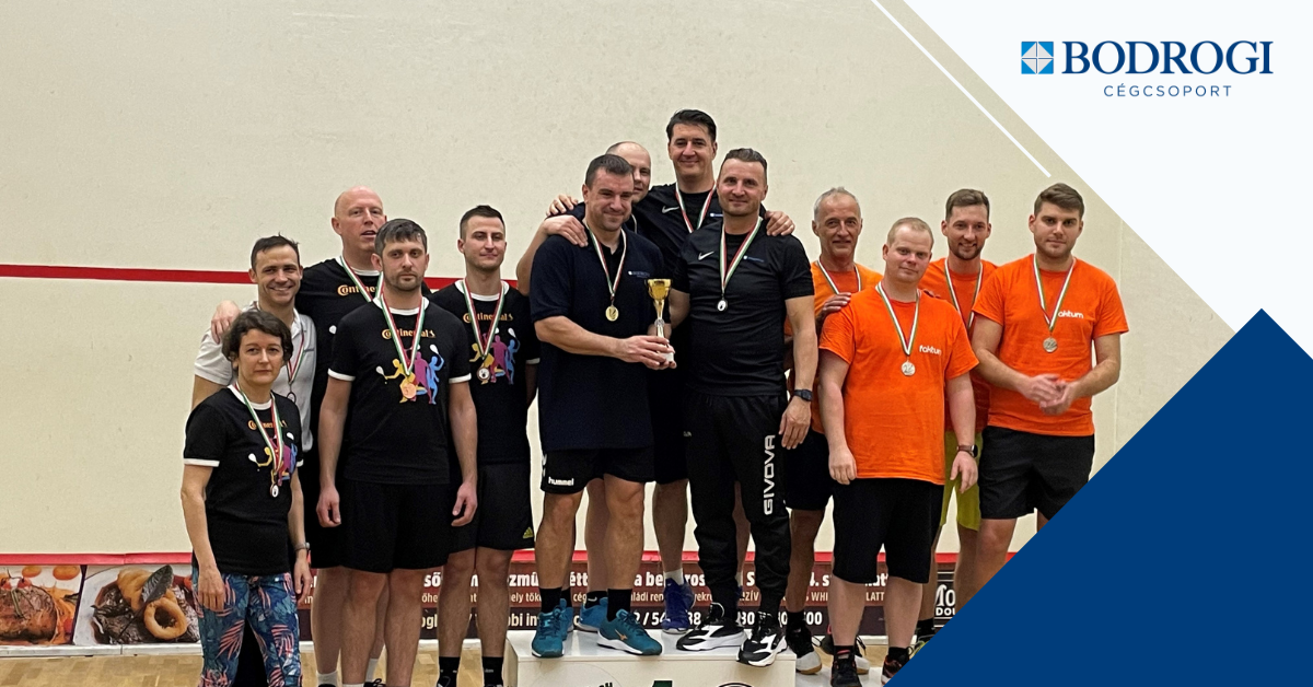 Squash csapatunk elhozta az aranyat